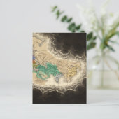 第一次十字軍の時代1100 AD ポストカード (スタンド正面)