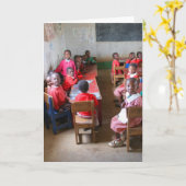 第一次教室 カード (黄色い花)