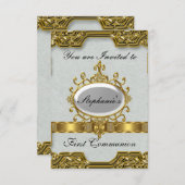 第一次聖体拝領 招待状 (正面/裏面)