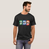 第一次、原色のロゴ Tシャツ (正面フル)