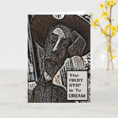 第一歩 カード (黄色い花)