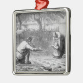 第一歩 メタルオーナメント (左)