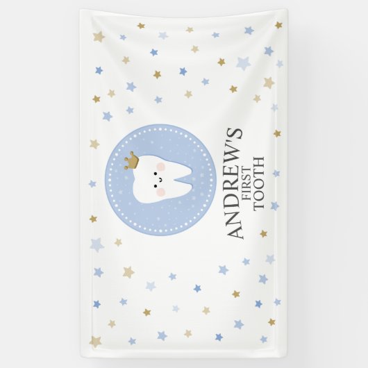 第一歯パーティー装飾。編集可能 横断幕 (縦)