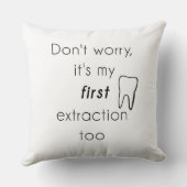 第一歯抜歯！ クッション (裏面)