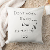 第一歯抜歯！ クッション (ブランケット)