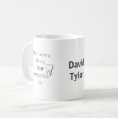 第一歯抜歯! コーヒーマグカップ (正面左)