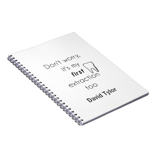 第一歯抜歯！ ノートブック (右側)