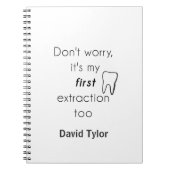第一歯抜歯！ ノートブック (正面)