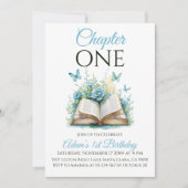 第一章青色少年第一誕生日 招待状 (正面)