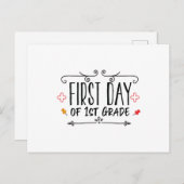 第一級の初日 ポストカード (正面/裏面)