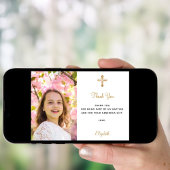第一聖体写真サンキューカード 招待状