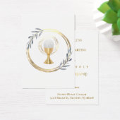 第一聖体塵の青い葉カード (デスク)