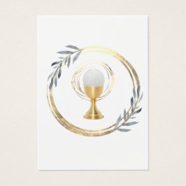 第一聖体塵の青い葉カード