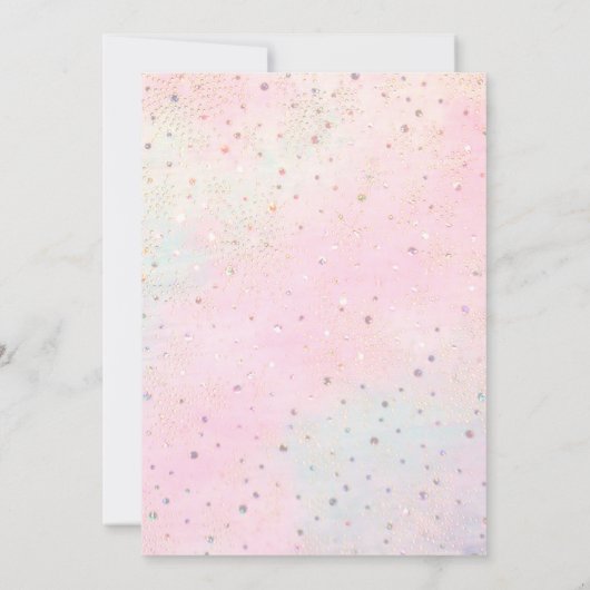 第一聖体女子デザイン 招待状 (裏面)