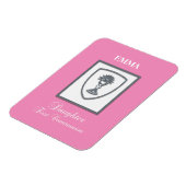 第一聖体拝領の娘様 銀の聖杯 マグネット (左側)