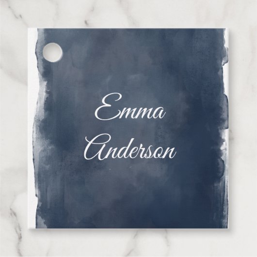 第一聖体拝領、バプテスマ海軍と金ゴールド エレガント フェイバータグ (正面)