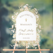 第一聖餐式の歓迎 アクリルサイン (ニュートラル)