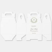 第一聖餐式の緑の紋章 フェイバーボックス (見開き)