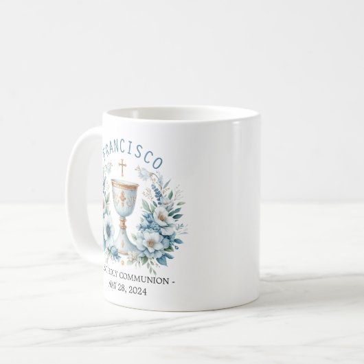 第一聖餐式イベントフローラ コーヒーマグカップ (正面左)