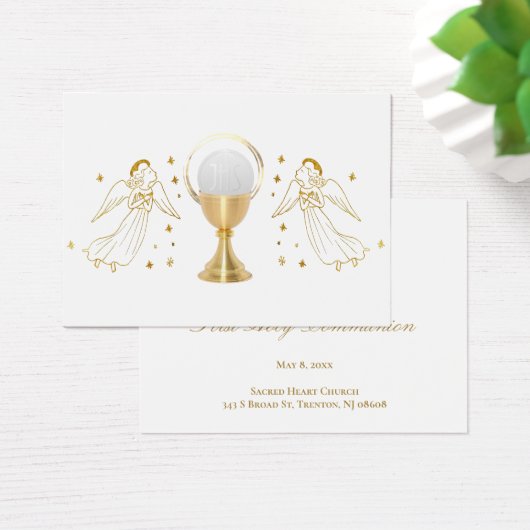 第一聖餐式カード (デスク)