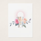 第一聖餐式カード (正面)