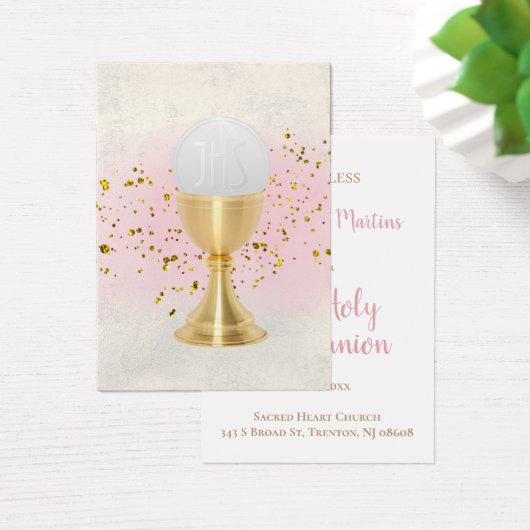 第一聖餐式カード (デスク)