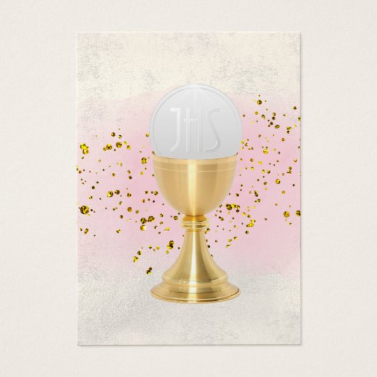 第一聖餐式カード (正面)