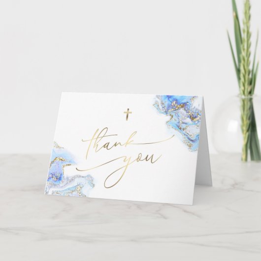 第一聖餐式サンキューカード カード (正面)