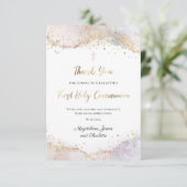 第一聖餐式サンキューカード 招待状 (スタンド正面)