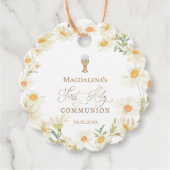 第一聖餐式デイジーメッセージカード フェイバータグ (正面)