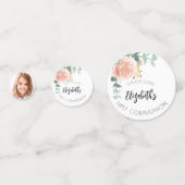 第一聖餐式バラ金ゴールド花写真 コンフェッティ (正面)