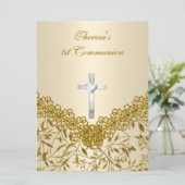 第一聖餐式パーティの招待状 招待状 (スタンド正面)