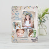 第一聖餐式フローラ |写真招待状 招待状 (スタンド正面)