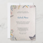 第一聖餐式フローラ |写真招待状 招待状 (裏面)