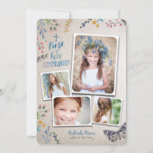 第一聖餐式フローラ |写真招待状 招待状 (正面)