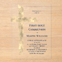 第一聖餐式ホイルフェイククロス