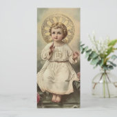 第一聖餐式ヴィンテージ子イエス 招待状 (スタンド正面)