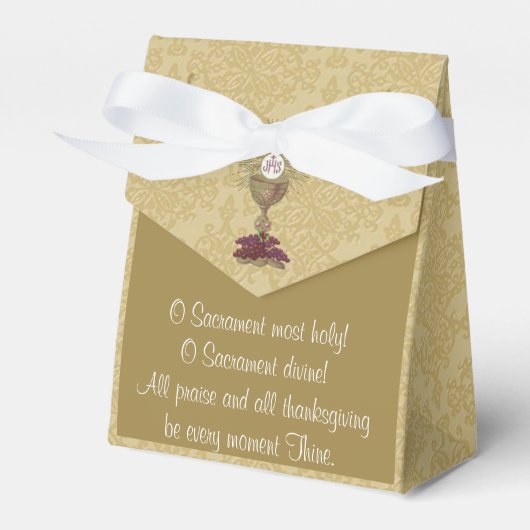 第一聖餐式ヴィンテージ フェイバーボックス (正面サイド)