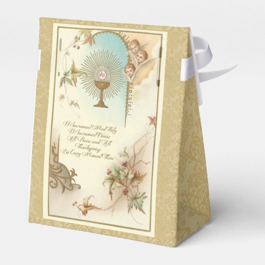 第一聖餐式ヴィンテージ フェイバーボックス (裏面サイド)