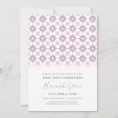 第一聖餐式招待状女第一聖餐式 招待状 (正面)