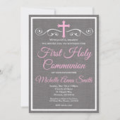 第一聖餐式招待状第一聖餐式 招待状 (正面)