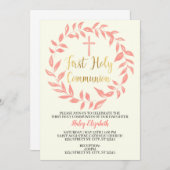 第一聖餐式招待状 招待状 (正面/裏面)