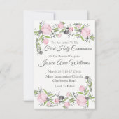 第一聖餐式招待状 招待状 (正面)