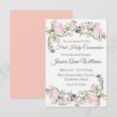 第一聖餐式招待状 招待状 (正面/裏面)