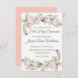 第一聖餐式招待状 招待状