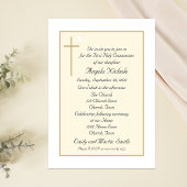 第一聖餐式招待状 招待状