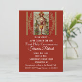 第一聖餐式招待状 招待状 (スタンド正面)