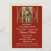 第一聖餐式招待状 招待状 (正面/裏面)