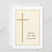 第一聖餐式招待状 招待状 (正面)