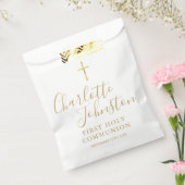 第一聖餐式金ゴールド署名バッグ フェイバーバッグ (封をした状態)